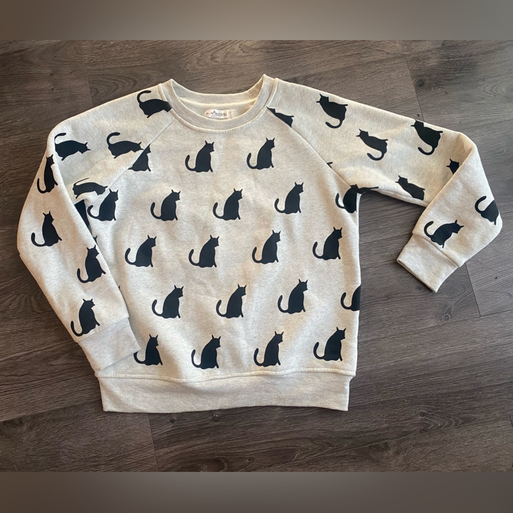 Cat Sweatshirt // Local Los Angeles Artisan // LA Comic Con